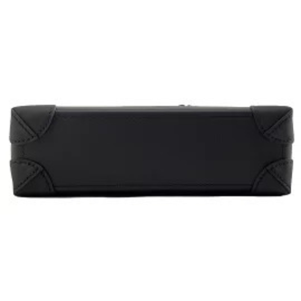 LOUIS VUITTON Steamer Handbag Noir Black Leather Cowhide - Picture 5 of 7
